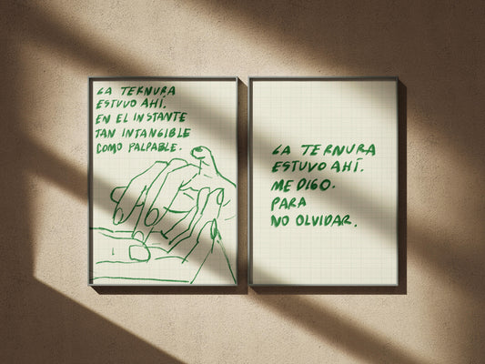 Print ternura- para no olvidar