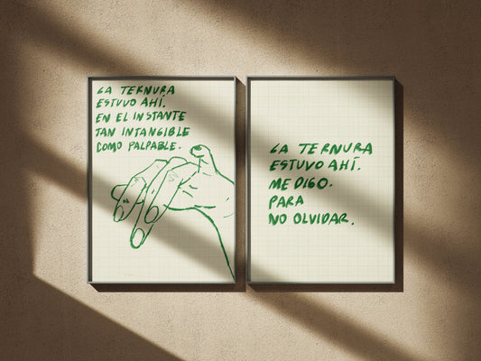 Print ternura - en el instante intangible